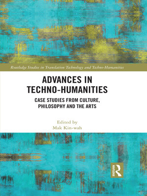 cover image of Advances in Techno-Humanities